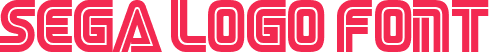 SEGA LOGO FONT